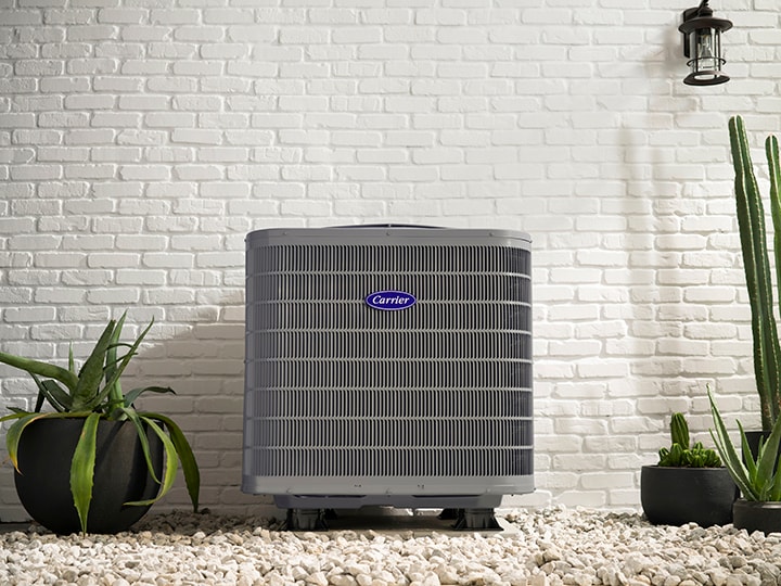 Carrier commercial HVAC unit installed by Cas Tech Mechanical