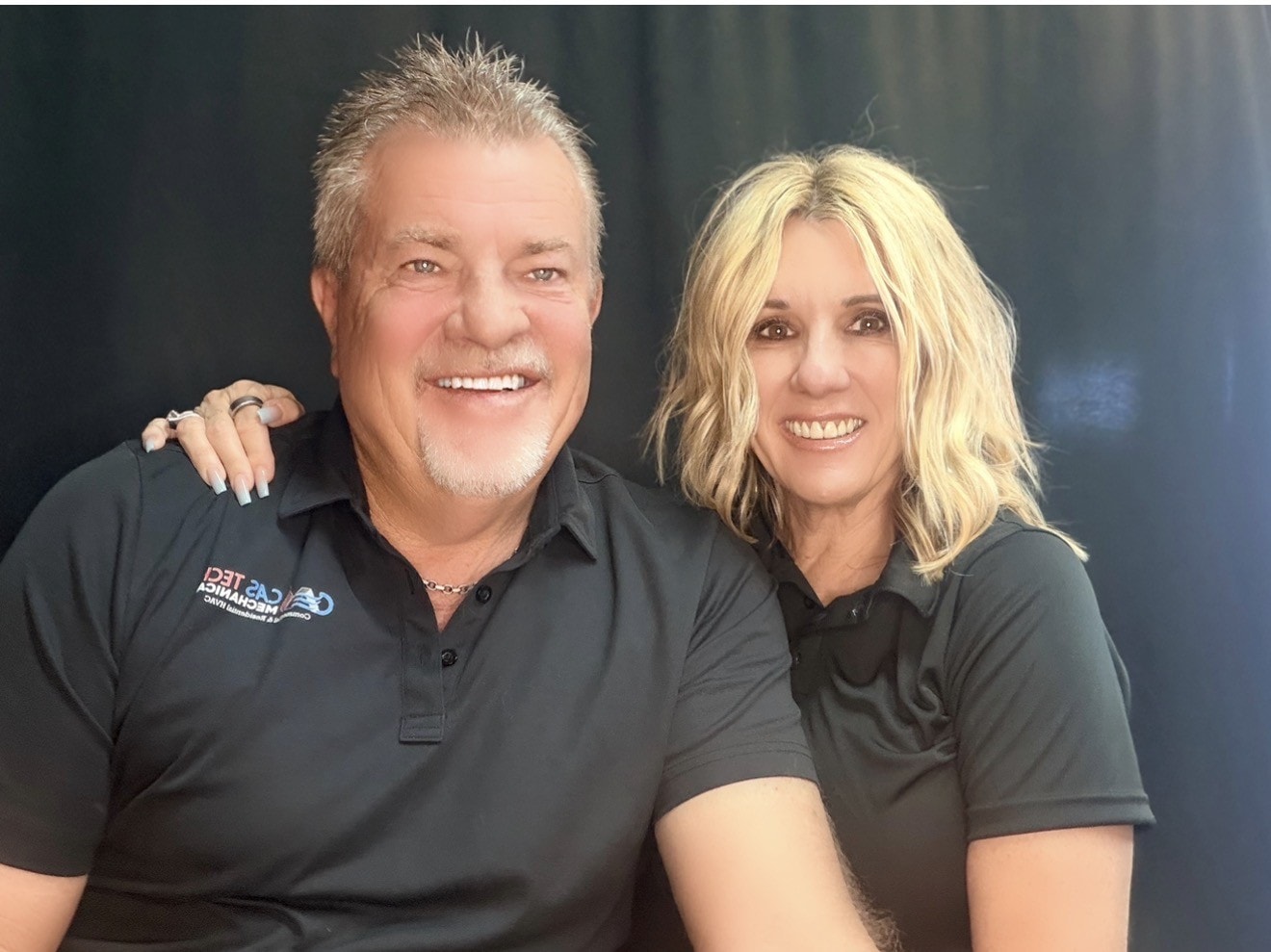 Dave and Cassandra Meyers, owners of Cas Tech Mechanical